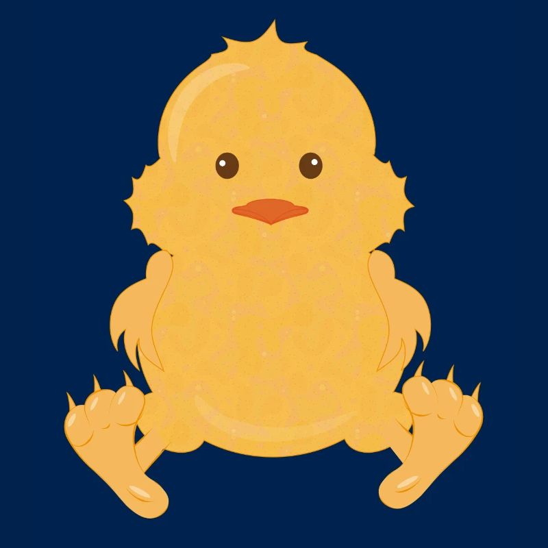 Oh comme c’est doux! Un poussin nouvellement éclos