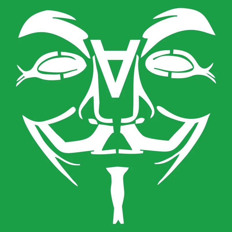 Anonymous Design Face with A