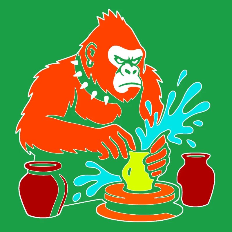 Gorilla Pottery Splash Studio
