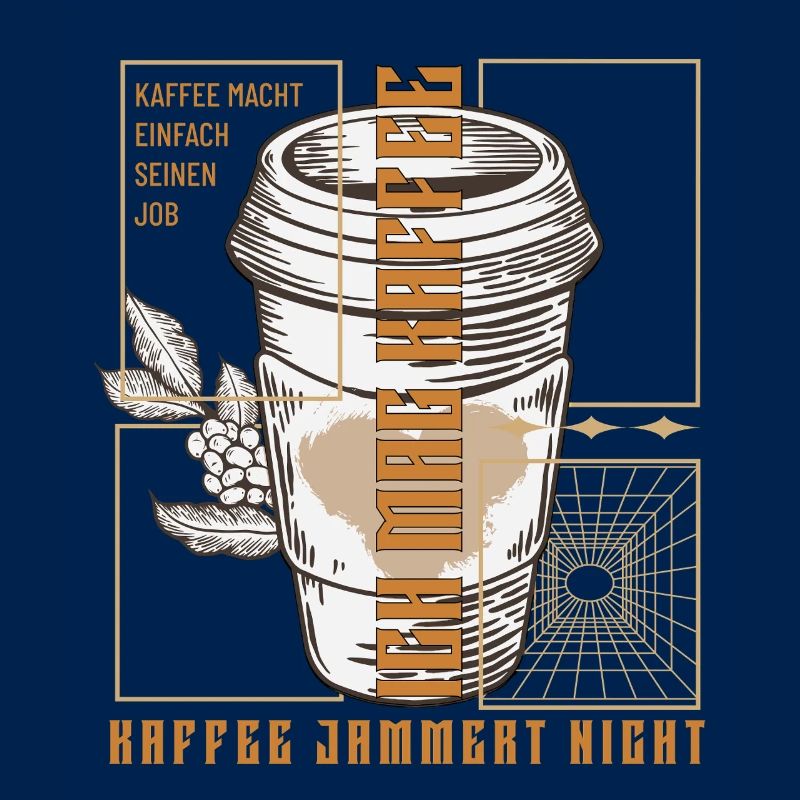 Coffee just does its job retro