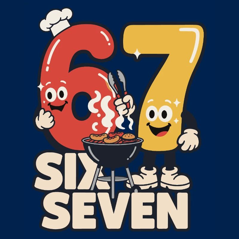 Funny BBQ Apron BBQ meme 67 Gift