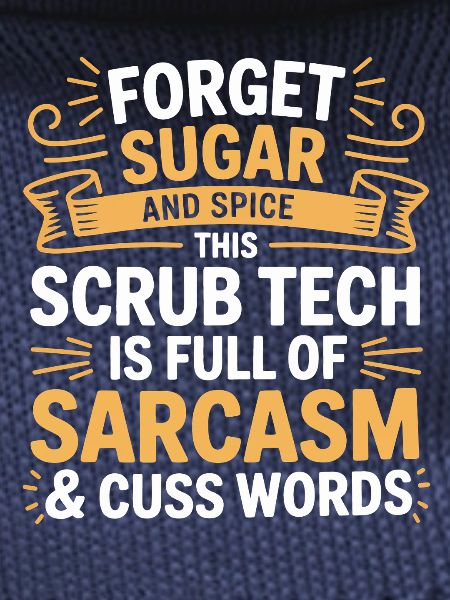 Tech Sarkasmus Scrub Humor