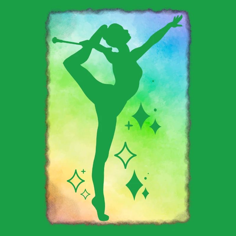 Twirleuse raindow background