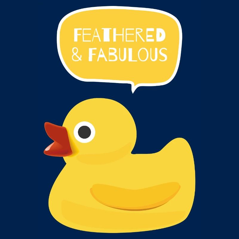 Feathered & Fabulous Duck Design