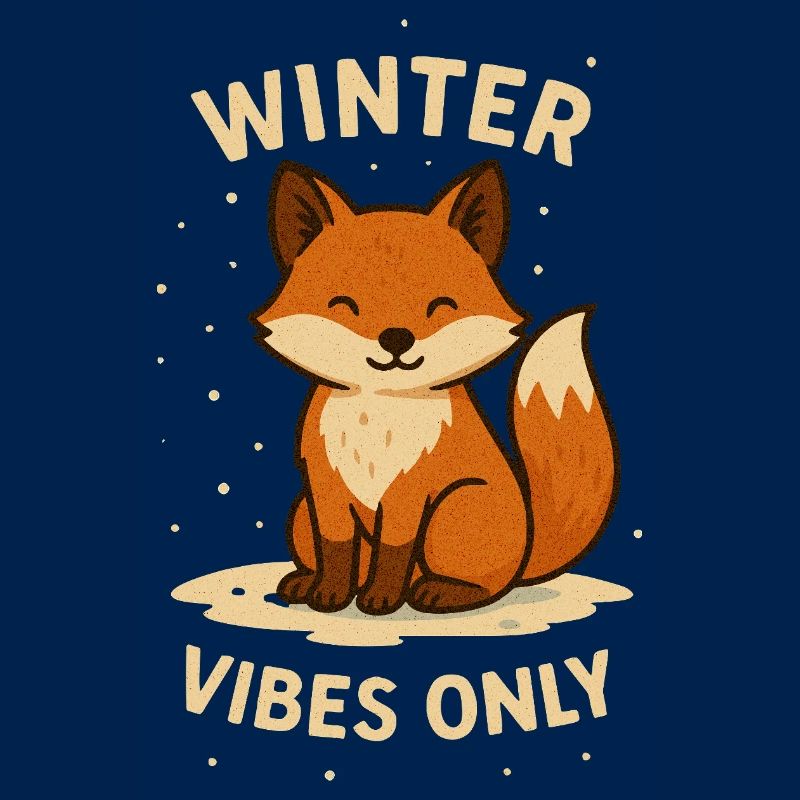 Winter Fox Vibes Only