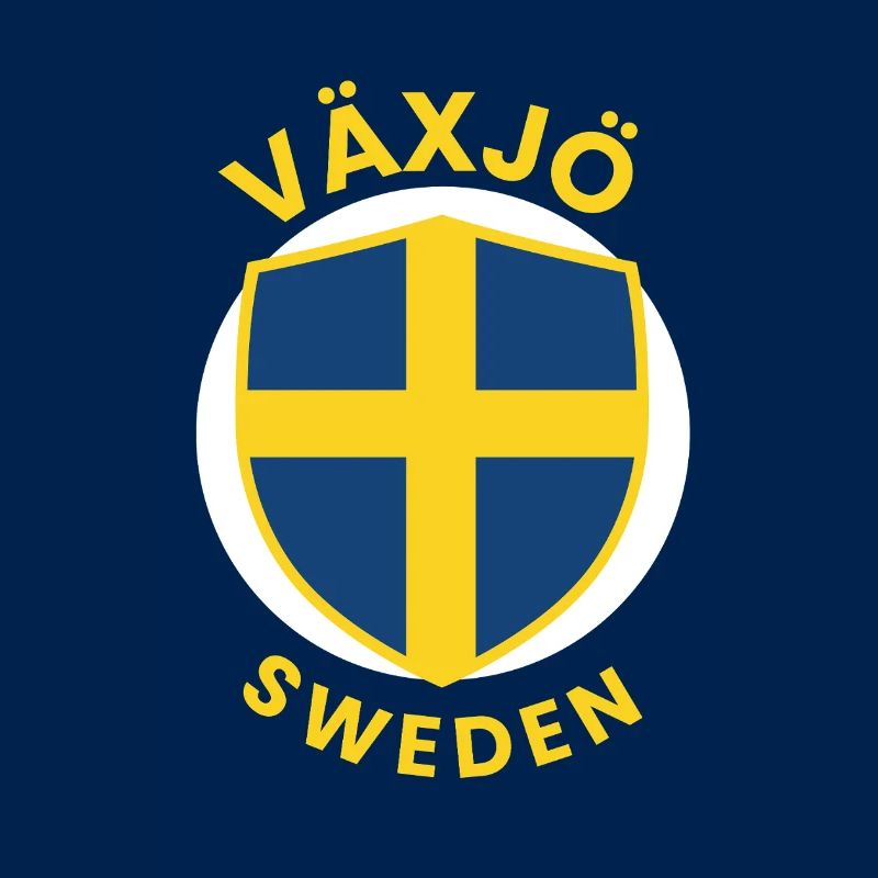 Conception des couleurs de l’écu Växjö Suède