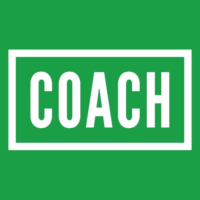Coach Buchstabe Monogramm Design
