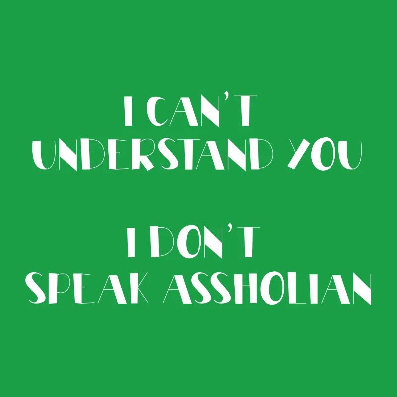 Je ne te comprends pas