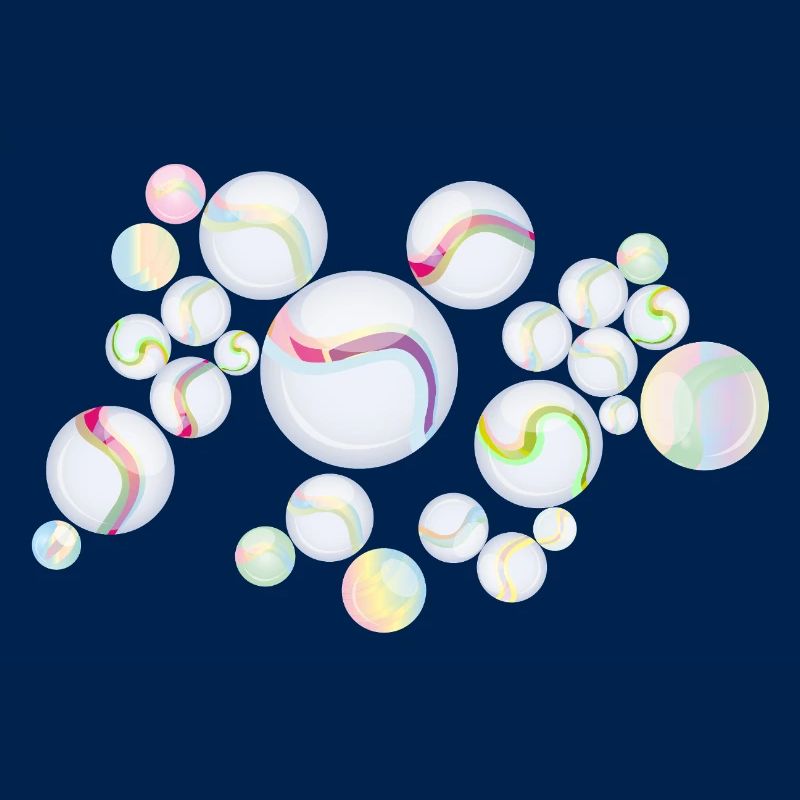 Marbles with Pattern – Shimmering Elegance