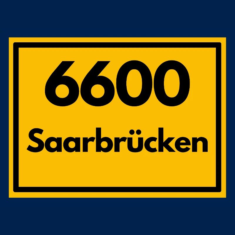 OLD POSTCODE POSTCODE RETRO 6600 SAARBRÜCKEN SAAR