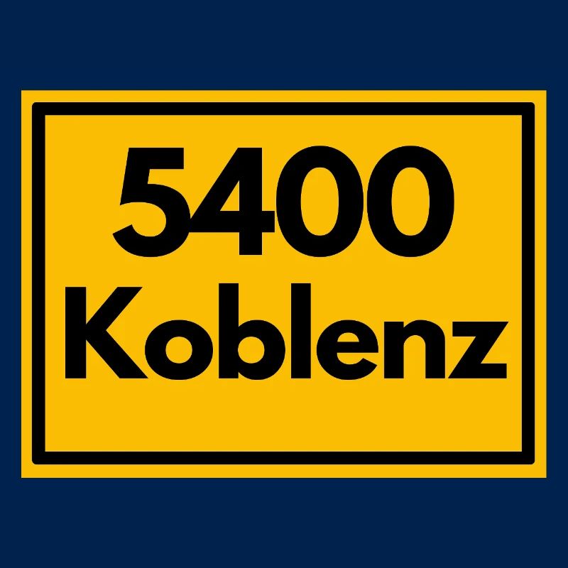 OLD POSTCODE POSTCODE RETRO 5400 KOBLENZ GERMAN