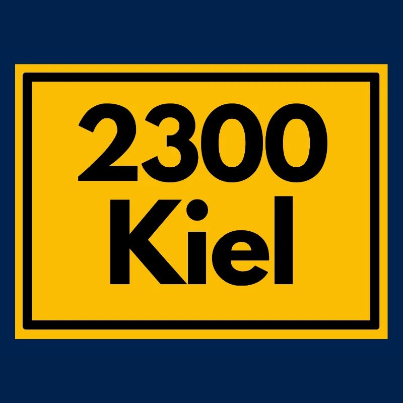 OLD POSTCODE ZIP CODE 2300 KIEL CITY BY THE SEA
