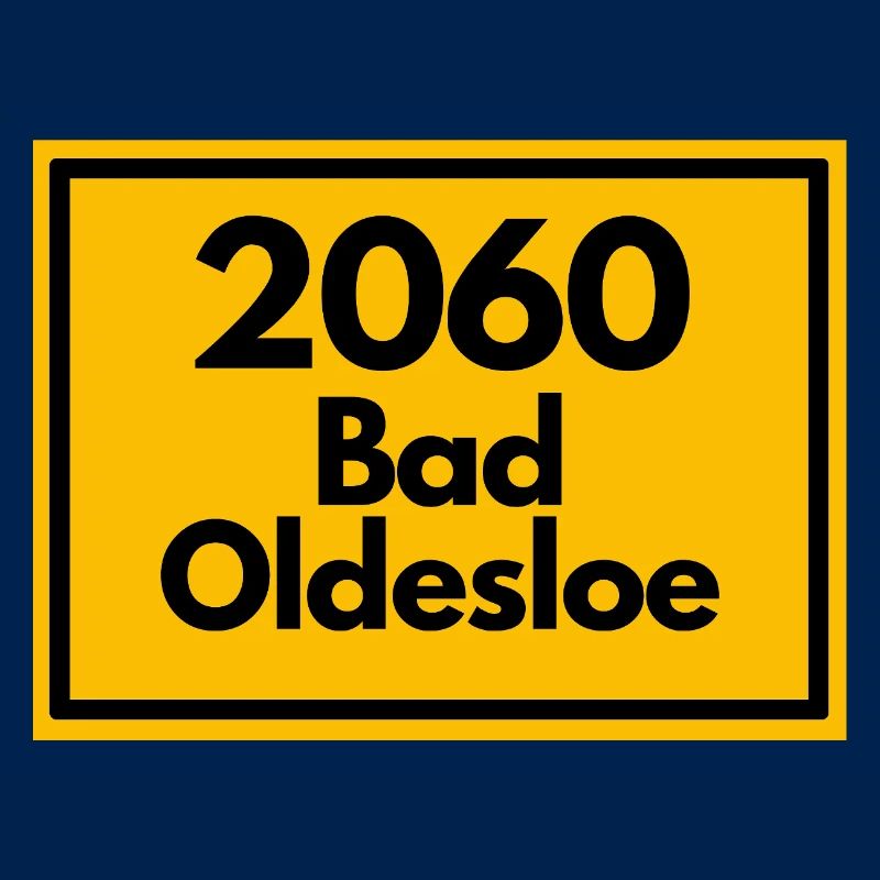ANCIEN CODE POSTAL RÉTRO 2060 BAD OLDESLOE Moin