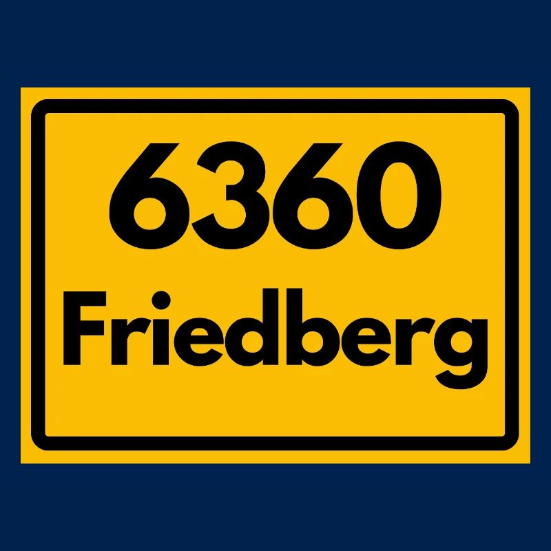 OLD POSTCODE ZIP CODE RETRO 6360 FRIEDBERG HEIMAT