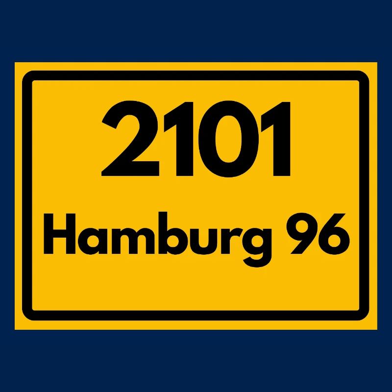 OLD POSTCODE POSTCODE RETRO 2101 HAMBURG 96 HEIMAT