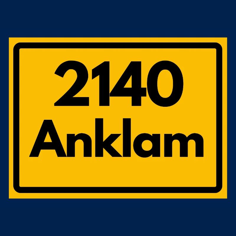 OLD POSTCODE POSTCODE RETRO 2140 ANKLAM HEIMAT