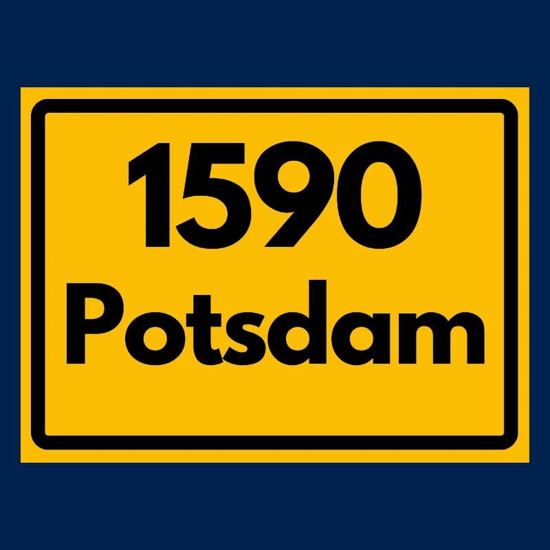 ANCIEN CODE POSTAL RÉTRO 1590 POTSDAM HEIMAT