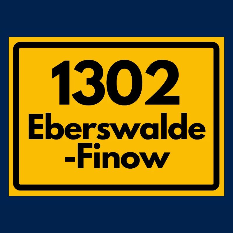 ALTE POSTLEITZAHL 1302 EBERSWALDE-FINOW OSTALGIE