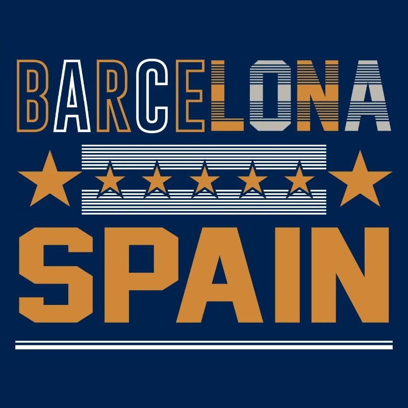 Barcelone Espagne Design rétro
