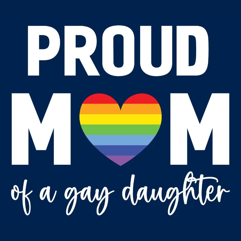 LGBT Pride Month - Stolze Mutter einer schwulen Tochter
