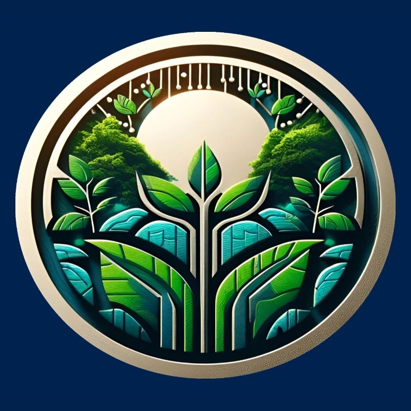 Logo Eco Tech Nature et numérisation
