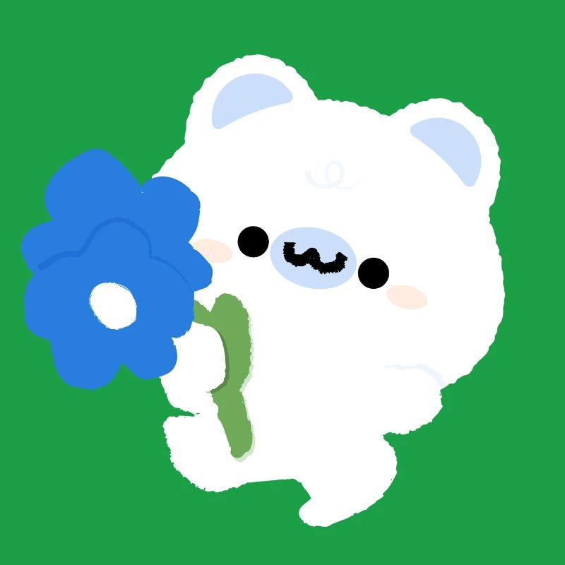 Romantischer Eisbär