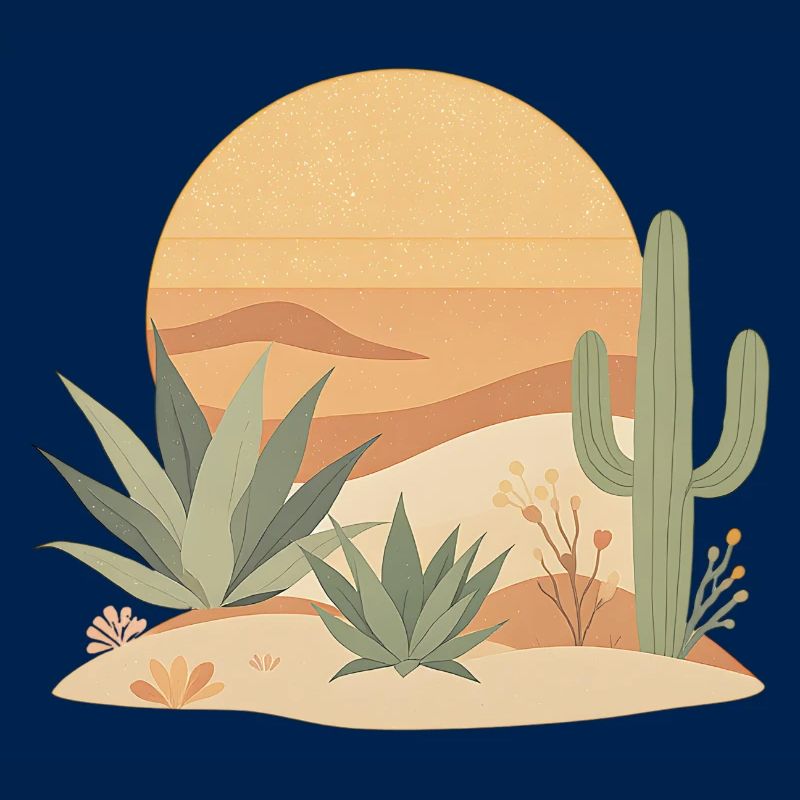 Cactus Boho Nature