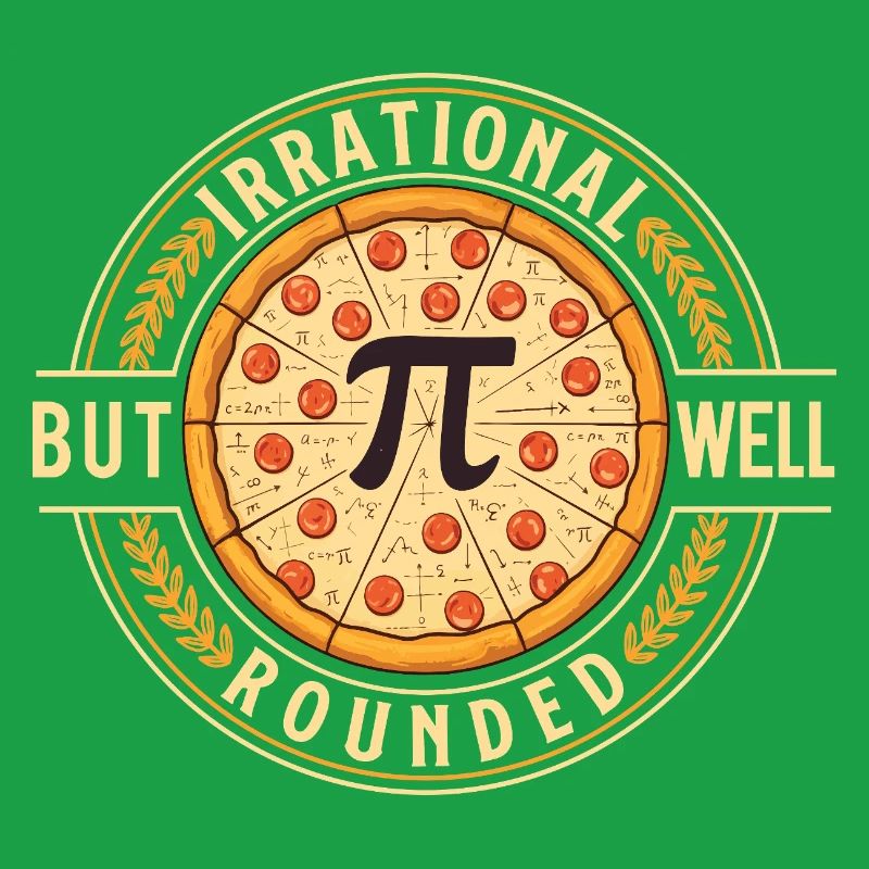 Nerd de maths irrationnel mais bien équilibré de la journée PI