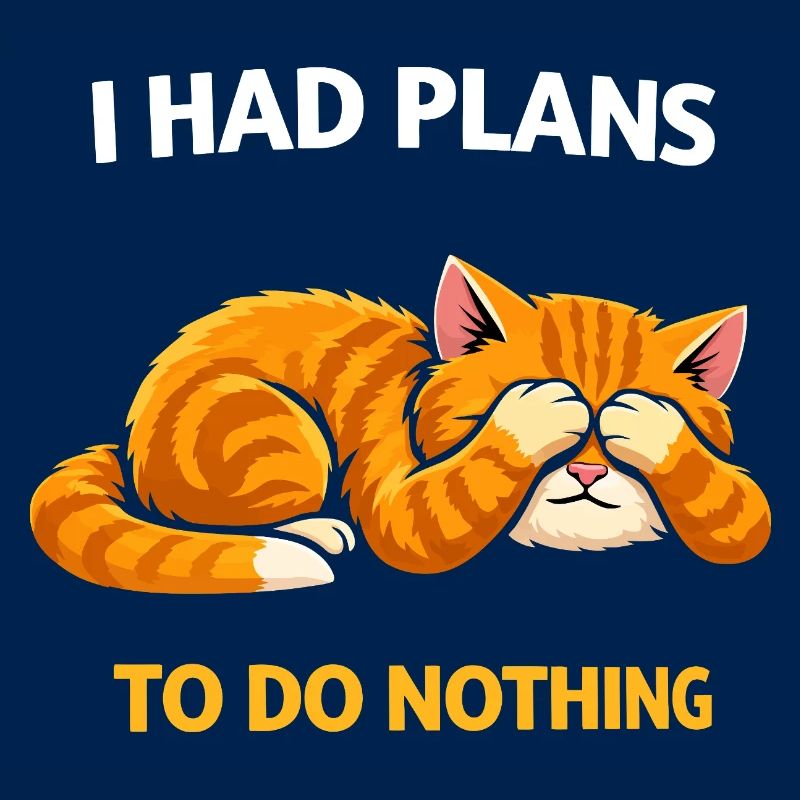 J’avais prévu de ne rien faire, chat