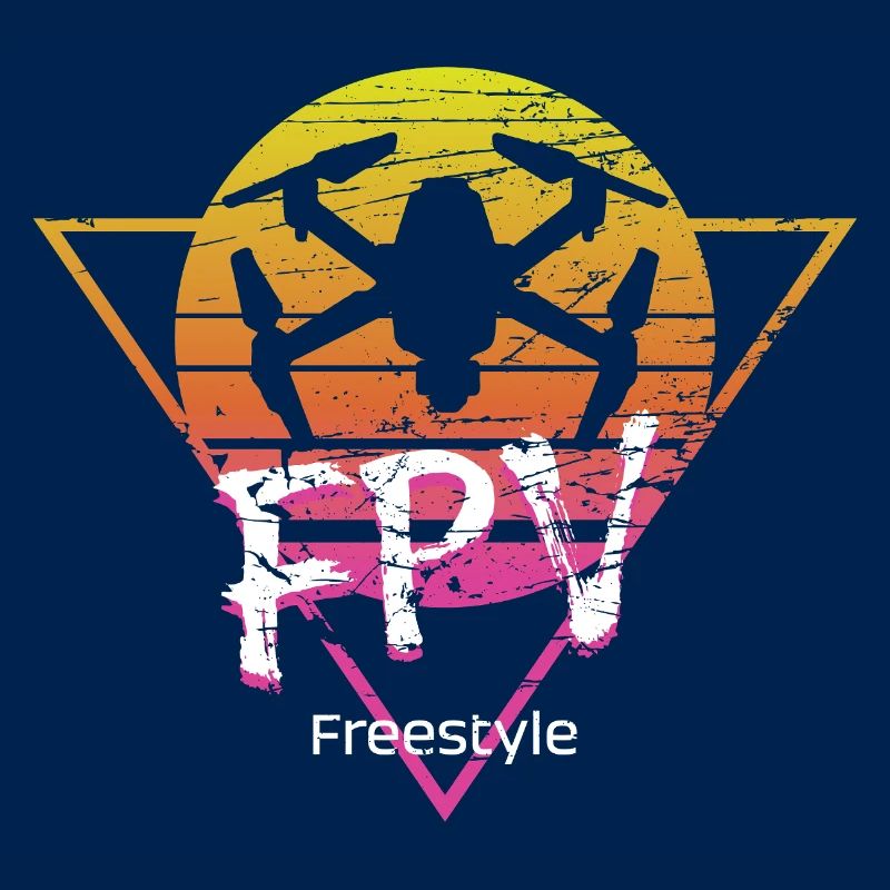 FPV Drone Pilot Freestyle & Renngeschenk