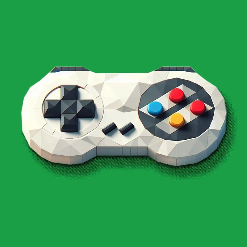 Retro Gaming Controller 16 Bit Konsole
