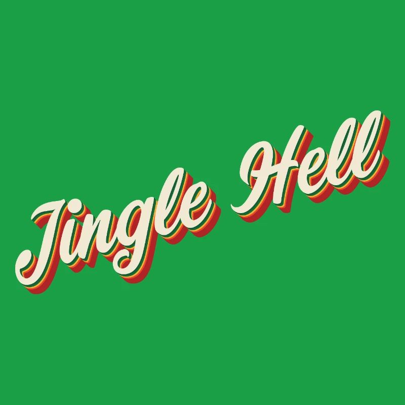 Jingle Hell Conception de Noël