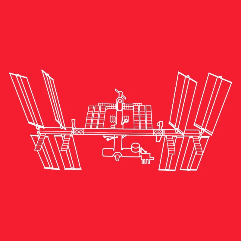 ISS - Station spatiale (blanc)