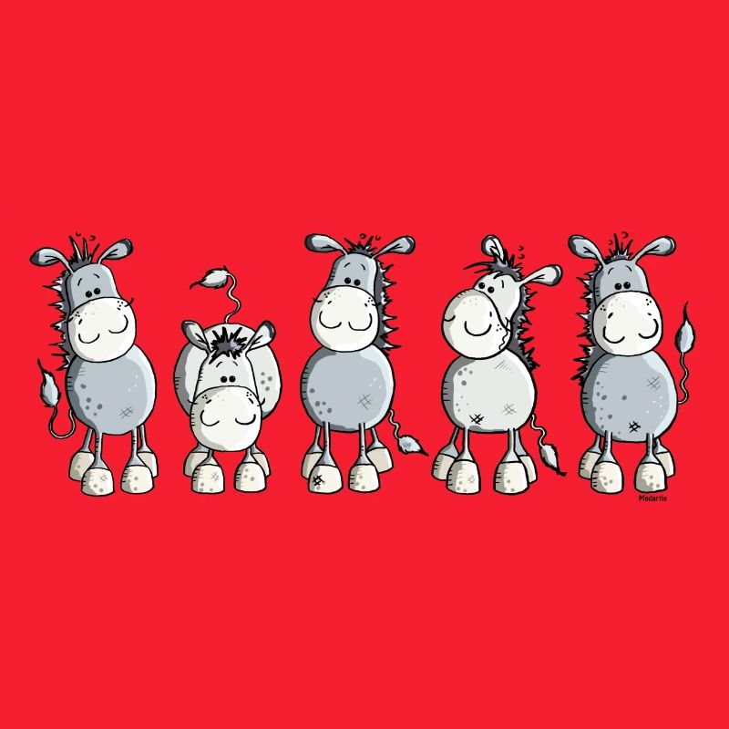 Funny Esel - Hausesel