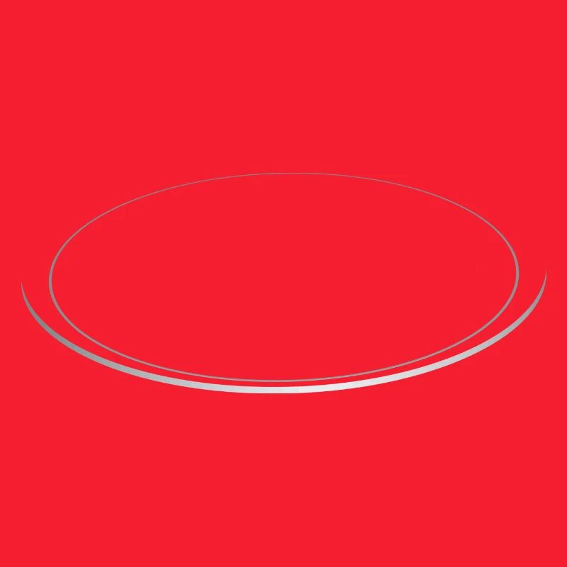 3D Saturnring metallic