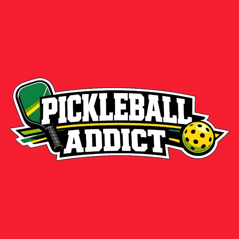 Pickleball Addict Logo