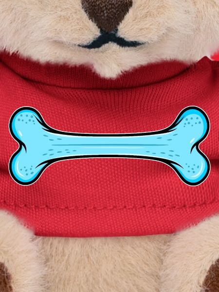 Blauer Hundknochen Comic