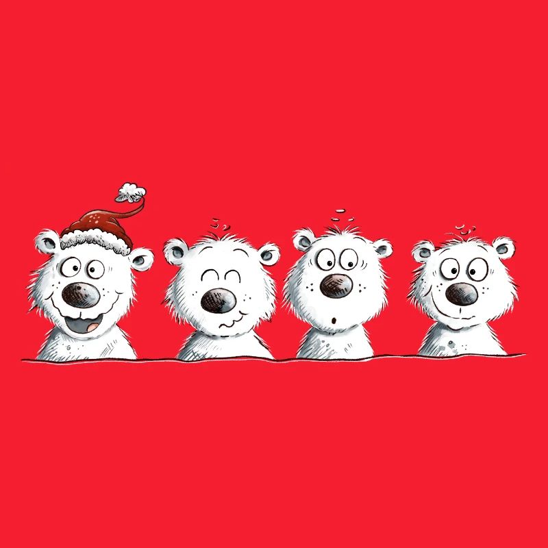 Happy Eisbär Team Weihnachten 