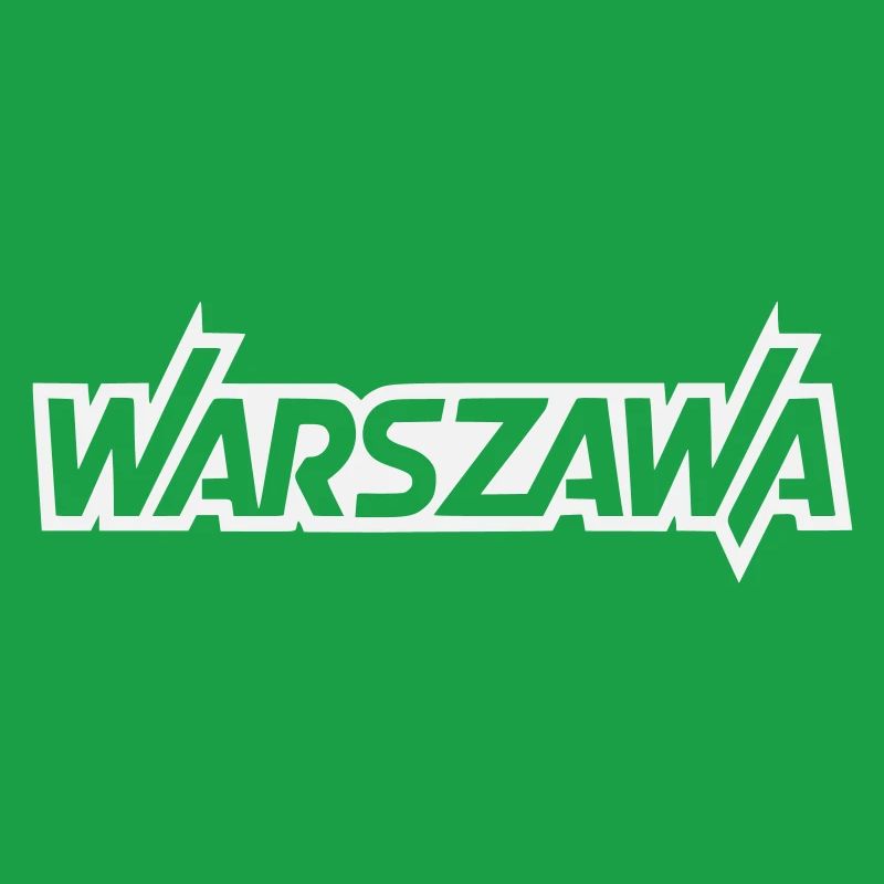 Lettres majusculées Varsovie - Varsovie