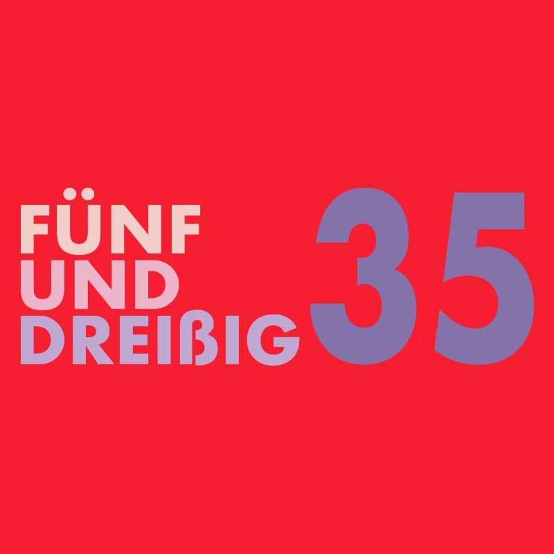35. Geburtstag Geschenkidee Retro