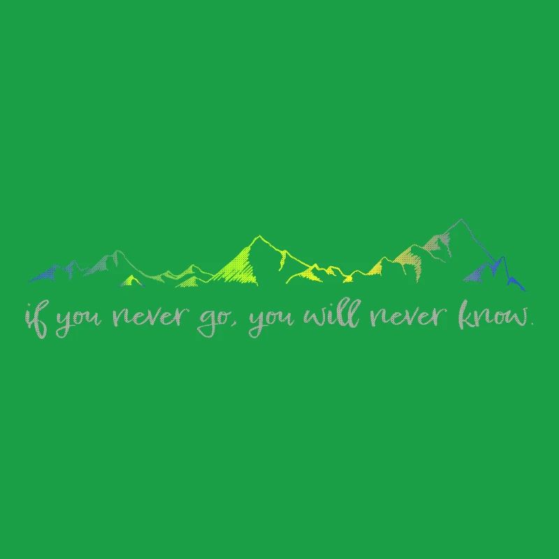 never go, never know