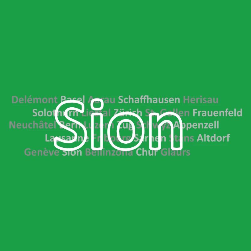 Schweizer Städte Sion