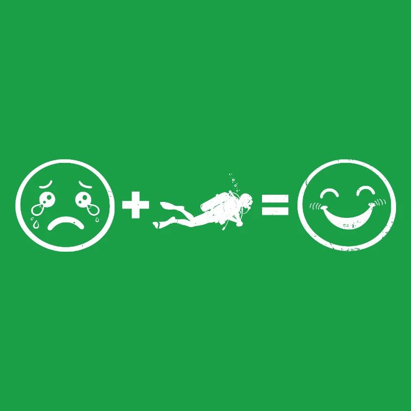 Message de plongée dégagée