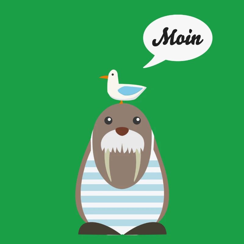 Moin, Seelöwe, Möwe