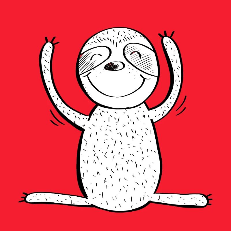 Happy Sloth - Comic - Animals