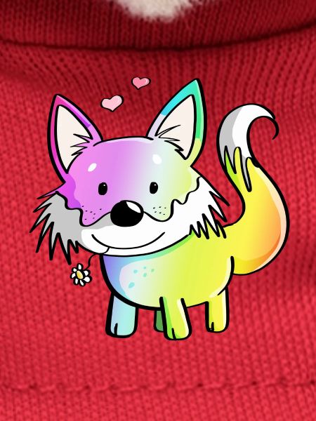 Fuchs Regenbogen - Füchse - Rotfuchs - Raubtier