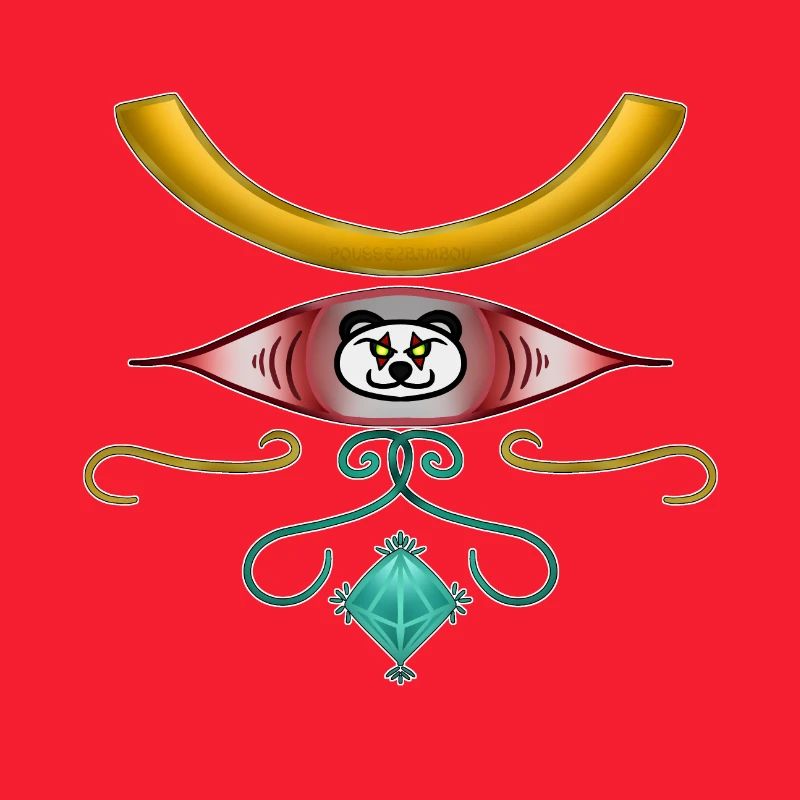 l'oeil du panda ! By Pousse2Bambou !