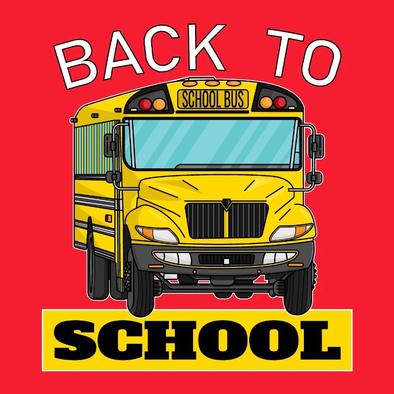 Back to school, Schulbeginn, Schulbus