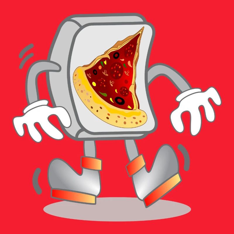 Computer Keyboard PIZZA ORDER