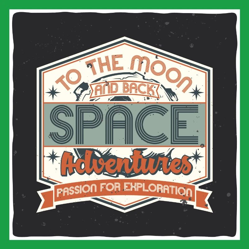 Panneau d’inspiration d’aventure spatiale